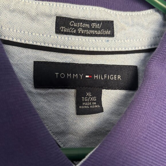 Tommy Hilfiger Purple Polo - Picture 3 of 6